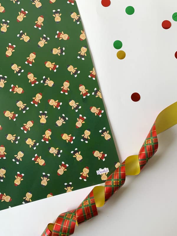 Dovetail Gingy Kids Gift Wrapping Paper Pack of 6 Sheet - Image 5