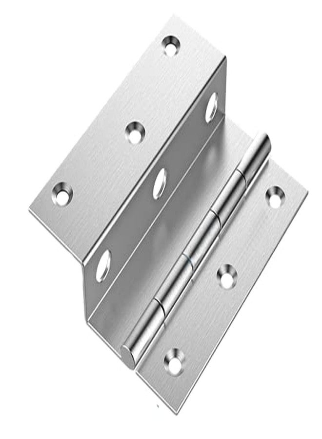Atlantic Stainless Steel L-Hinges 3" X 3/4" X19 MM Matt Finish Pack of 12 - Image 2