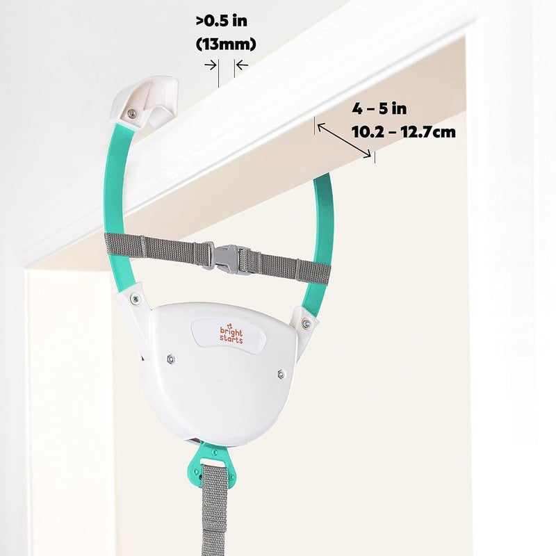 Bright Starts Playful Parade Door Jumper for Baby with Adjustable Strap, 6 Months and Up, Max Weight 26 lbs - Image 4