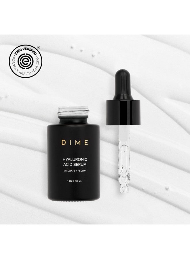 DIME Beauty Hyaluronic Acid Serum, Non-Greasy Hydrating Face Serum With Pure Hyaluronic Acid, 1 Oz / 30 Ml - Image 2