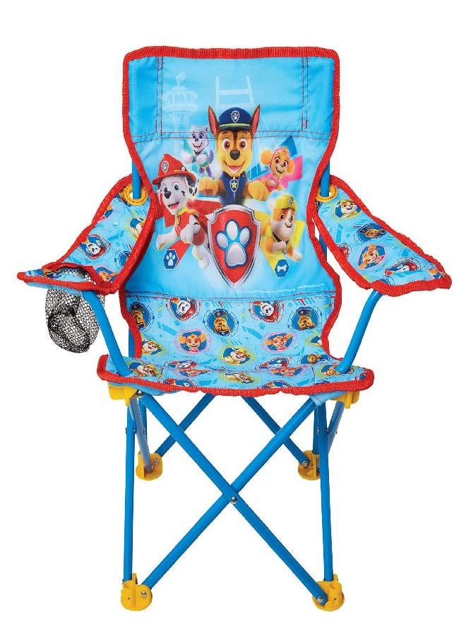 Jakks Pacific Paw Patrol Kids Camping Chair, Camp Fold N Go Chair with Carry Bag  - Image 4
