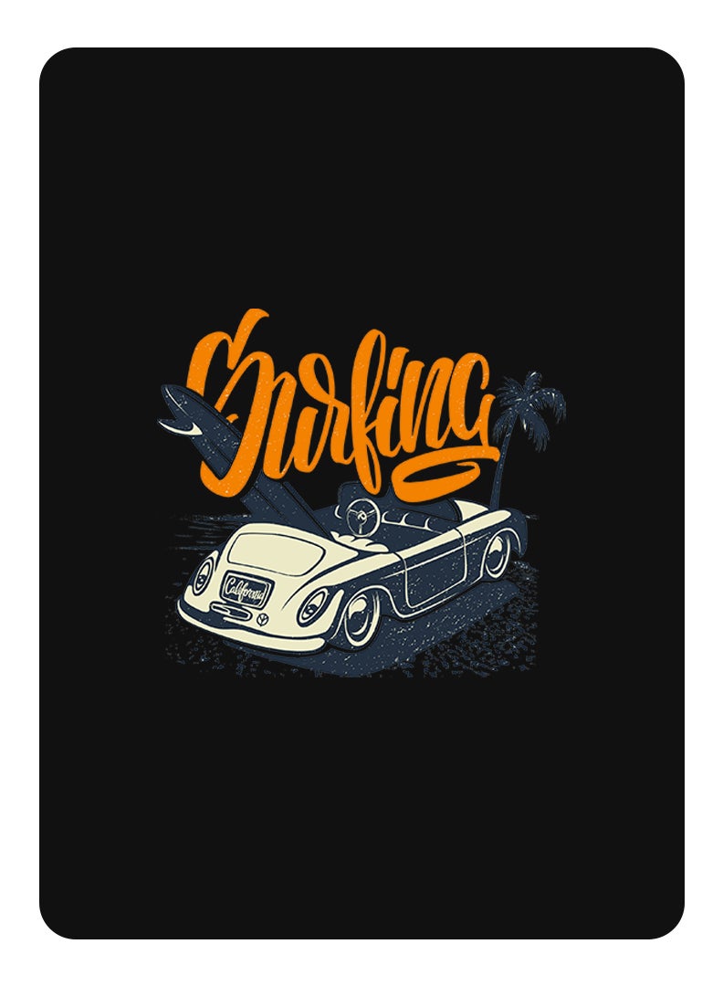 Theodor Protective Flip Case For Samsung Galaxy Tab A8 10.5 (2021) With Trifold Stand Auto Wake Sleep Shockproof Cover Surfing copy - Image 1