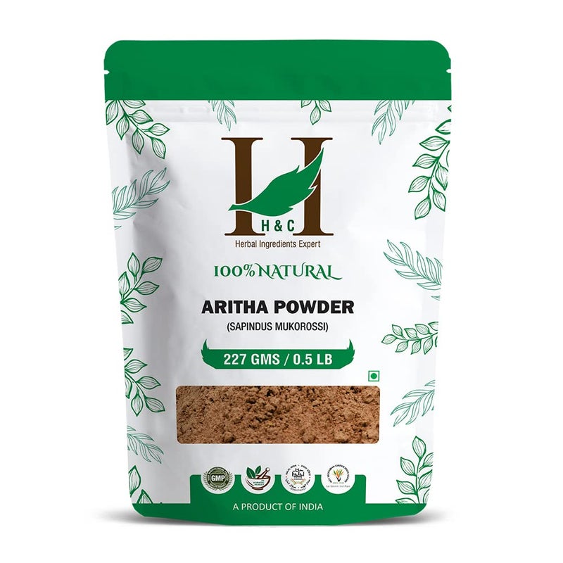 HC HERBAL INGREDIENTS EXPERT 100 Natural Aritha Powder 227 gm  05 lb  Soapnut Hair Mask  Natural Cleanser for Hair Growth  Reduced Fall Enhancing Growth  Reducing Hair Loss