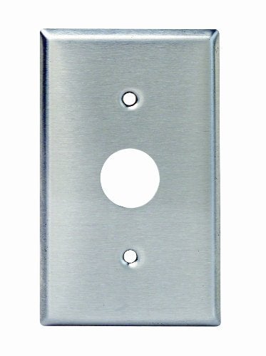 Leviton 1-Gang Key Lock Power Switch Wallplate, Standard Size, Magnetic Stainless Steel, 84071-40 - Image 4