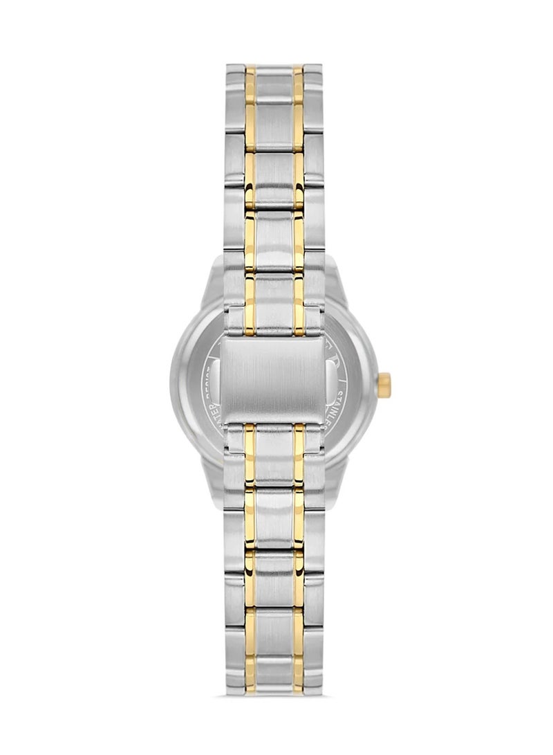 OMAX Omax Women's Gold Casual Luxury Wrist Watch, Watches for Women, Stainless Watches, Steel Band, Round Dial, Waterproof Watch, 1 Year Warranty - Image 3