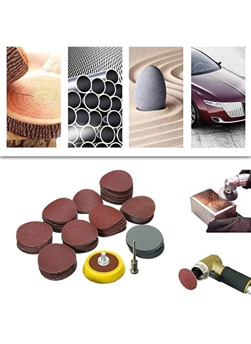 DIY Crafts DIY Crafts Pack of 30 Pcs Silver Brawn LoopCombo Kit Woodburning Tools Accessories 1inch Sandpaper Grit 6080100120240 1inch Backer Plate 18iPack of 30 Pcs Silver Brawn LoopCombo Kit  - Image 1