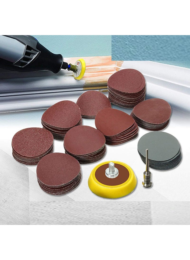 DIY Crafts DIY Crafts Pack of 30 Pcs Silver Brawn LoopCombo Kit Woodburning Tools Accessories 1inch Sandpaper Grit 6080100120240 1inch Backer Plate 18iPack of 30 Pcs Silver Brawn LoopCombo Kit  - Image 2