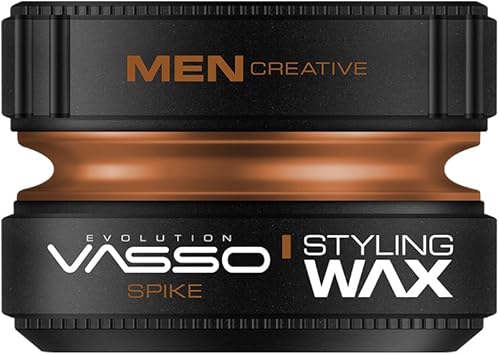 Vasso Spike Pro Clay Hair Dry Surfer Matte Look Styling Wax 150ml Brown 1 Count