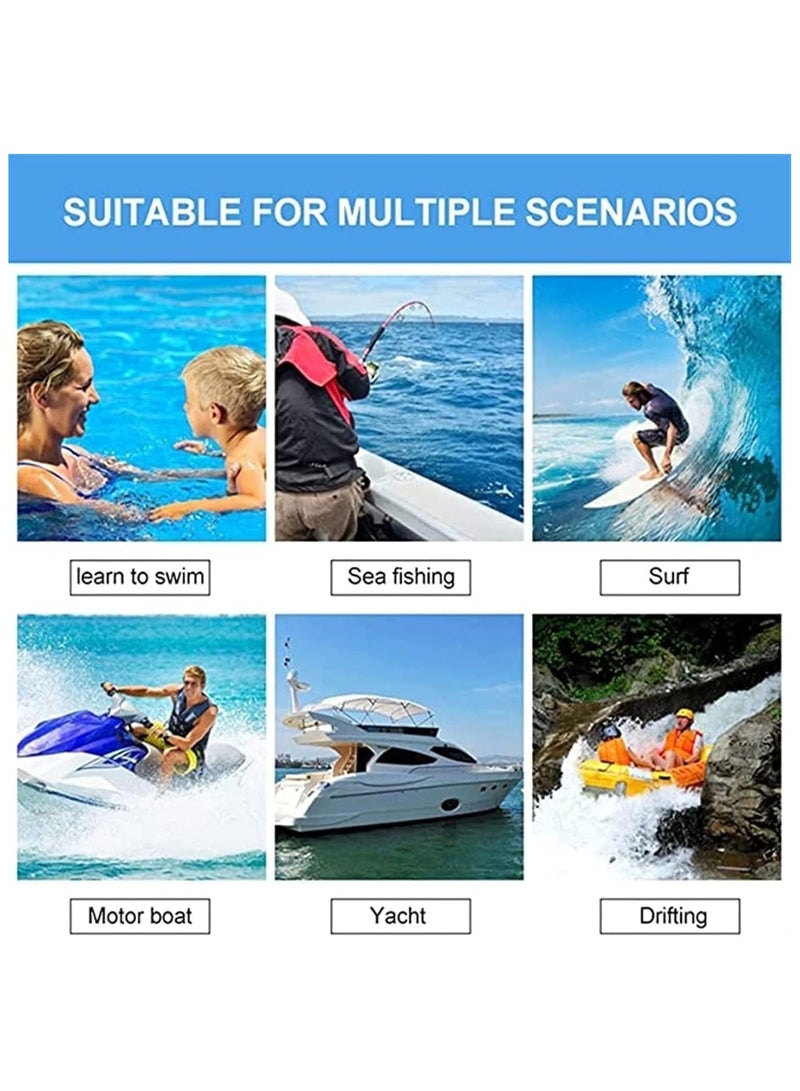 Swimming vest for Water Sports Jet Ski Yacht for Adults & Kids (Red X-LARGE)