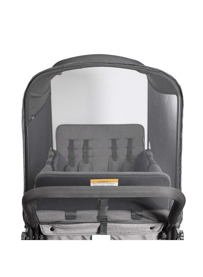 WONDERFOLD Mosquito Net for Stroller Wagon Featuring Easy Access Zippered Entrance with Quick and Easy Install and Protection from All Types of Insects (Fits Only W4 Elite/Luxe) - Image 5