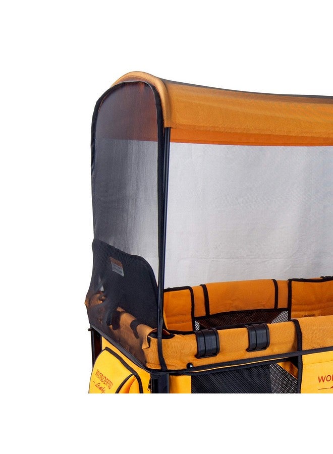 WONDERFOLD Mosquito Net for Stroller Wagon Featuring Easy Access Zippered Entrance with Quick and Easy Install and Protection from All Types of Insects (Fits Only W4 Elite/Luxe) - Image 3