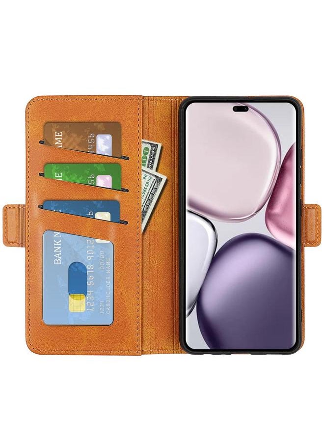 Zaboon Case For Honor X9c Dual-side Magnetic Buckle Horizontal Flip Leather Phone Case  - Image 4