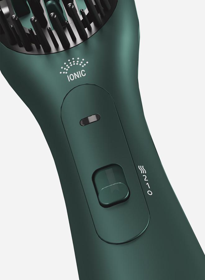 United 3 in 1 Hair Straightener Ionic Brush, 3 Temperature, Anti Scald Brush - Image 2