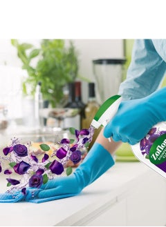 Zoflora Multi-purpose disinfectant and cleaner, Midnight Flowers, removes grease and dirt, 800 ml  - Image 2
