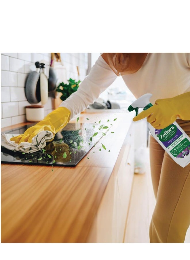 Zoflora Multi-purpose disinfectant and cleaner, Midnight Flowers, removes grease and dirt, 800 ml  - Image 5