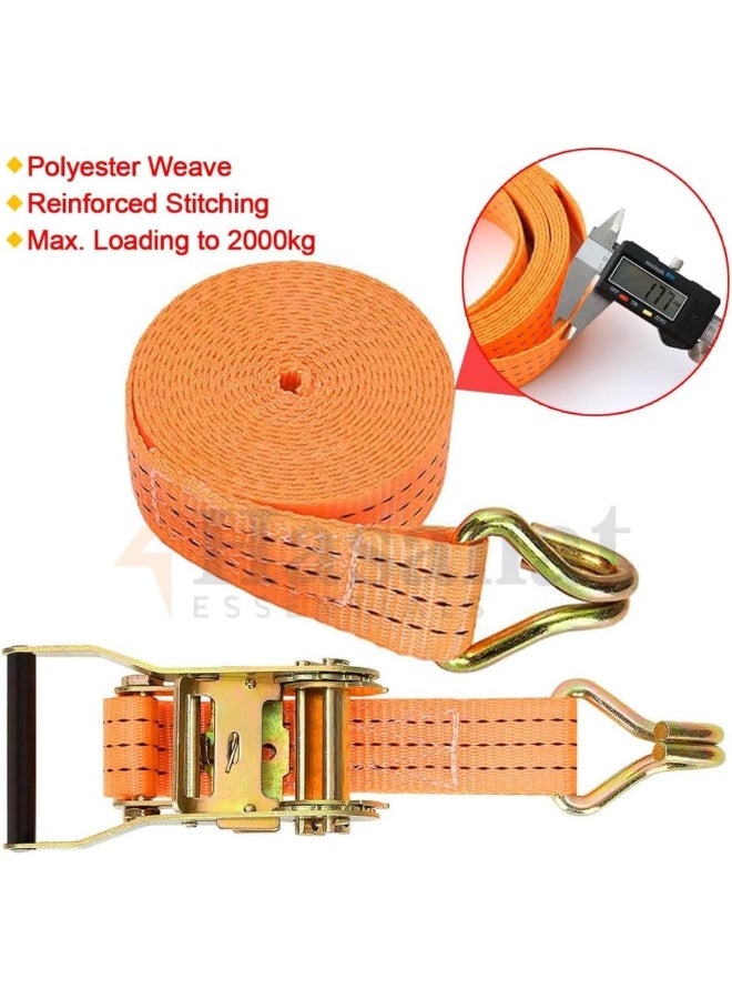 HASANAT ESSENTIALS Hasanat Essentials Heavy Duty Ratchet Tie Down Straps  - Image 2