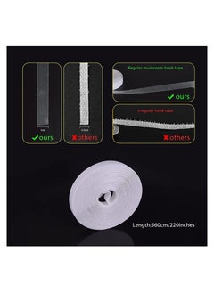 Y&D 4 Packs Fly Screen Nets for Window DIY Self-Adhesive Mesh with Rolls White Tapes Washable and Reusable Block Mosquitoes Flies Bugs Enter 1.3M x 1.5M  - Image 4