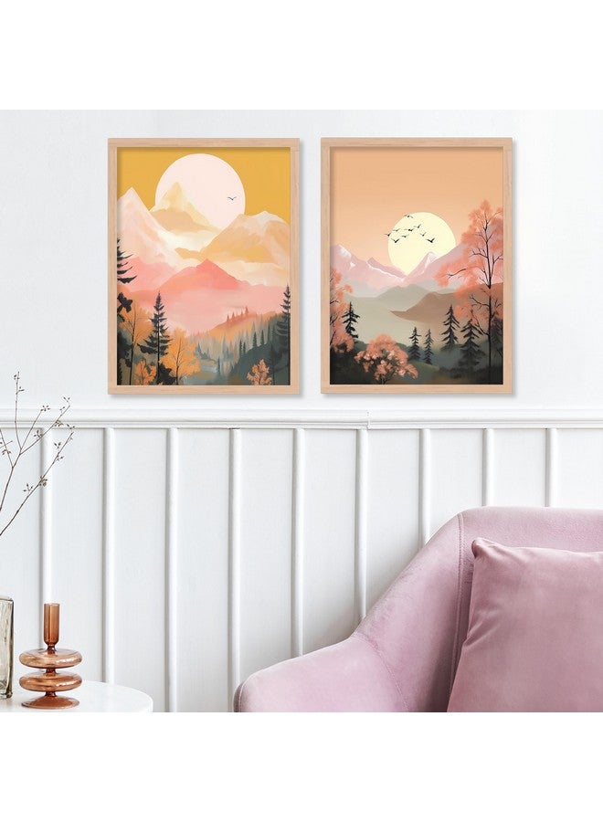 ARTELLY Big Size Wall Painting For Living Room Bedroom Frames For Office Home Wall Decor - Aesthetic Painting For Wall Decoration (Set of 4) (Medium, Modern Art 9) - Image 4