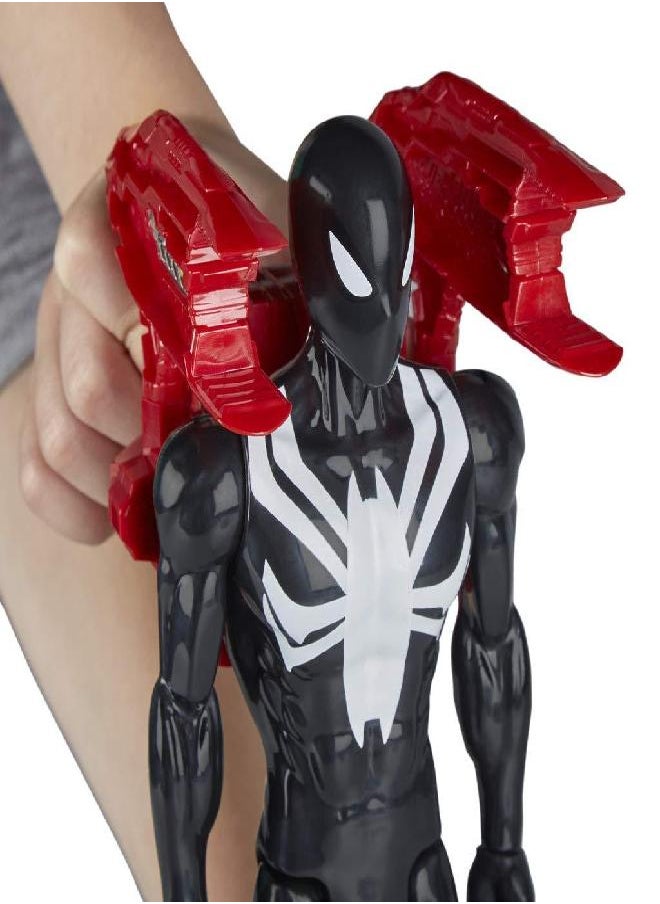 Spider-Man Spider-Man Titan Hero Series Web Warriors: Black Suit Spider-Man  - Image 3
