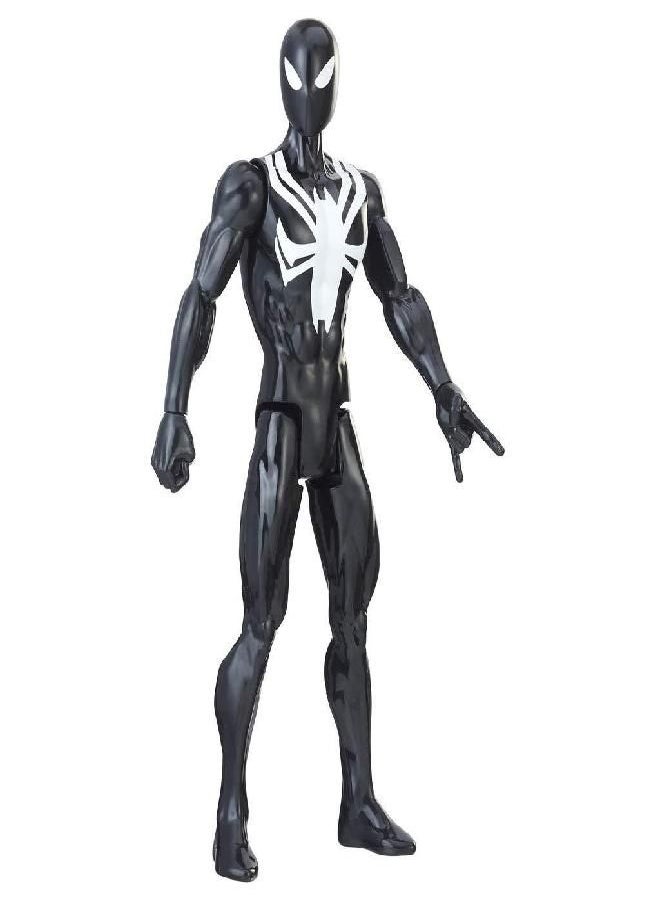 Spider-Man Spider-Man Titan Hero Series Web Warriors: Black Suit Spider-Man  - Image 1
