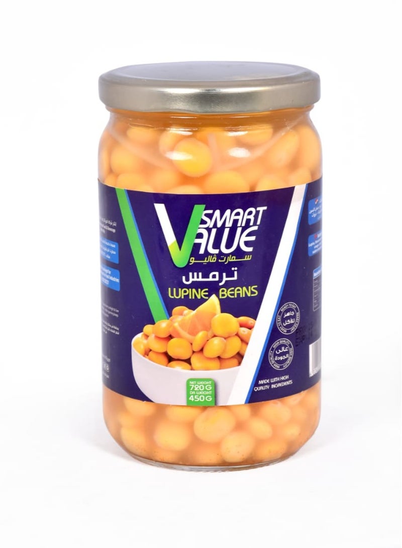 Smart Value Smart Value Lupine Beans 720 Gm