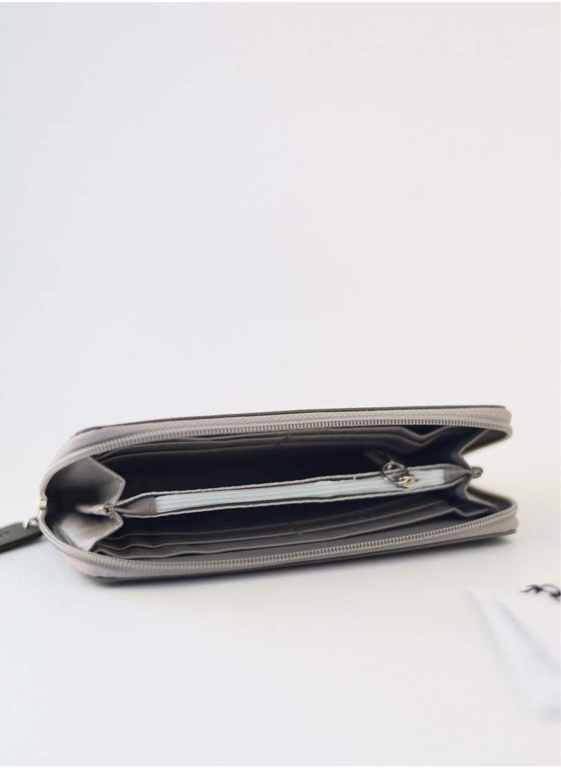 LACOSTE - Large Zip Around Purse - Image 1