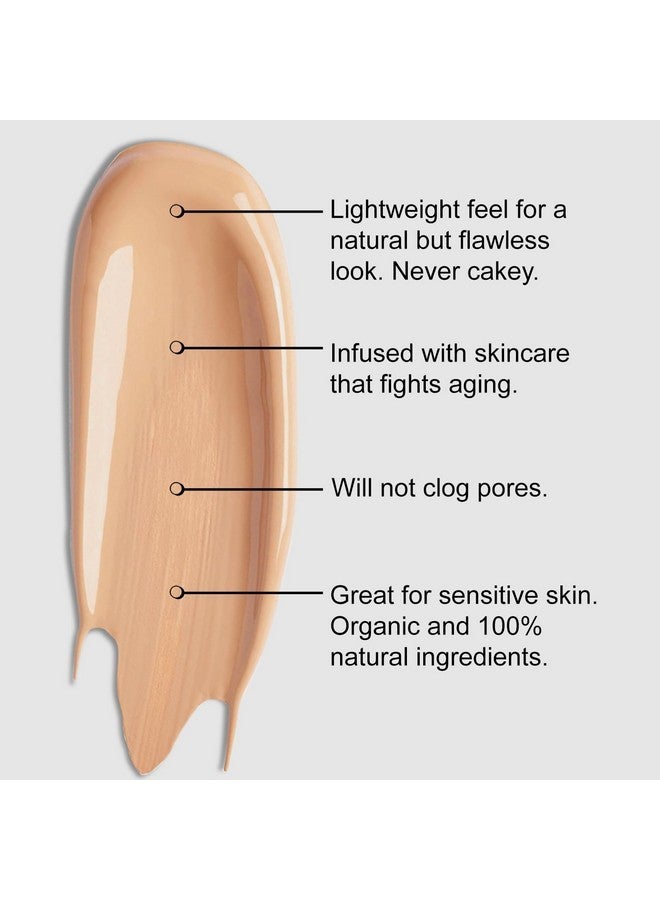 باي بلو كريم أساس سائل لوكس عضوي من باي بلو، بخلاصة الصبار، طبيعي، نباتي، خالٍ من الغلوتين، صنع في الولايات المتحدة الأمريكية، لون كابتشينو - Image 2