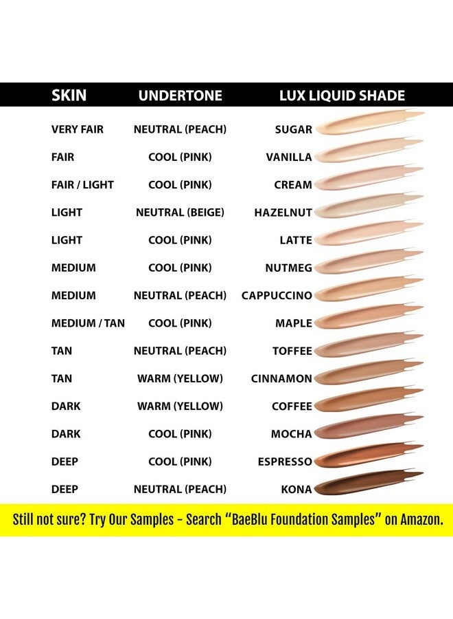 باي بلو كريم أساس سائل لوكس عضوي من باي بلو، بخلاصة الصبار، طبيعي، نباتي، خالٍ من الغلوتين، صنع في الولايات المتحدة الأمريكية، لون كابتشينو - Image 5