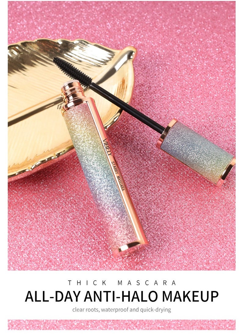 Vibely 4D Silk Fiber Lash Mascara Lengthening and Thick Long Lasting Waterproof & Smudge-Proof All Day Exquisitely Full Long Thick Eyelashes  - Image 5