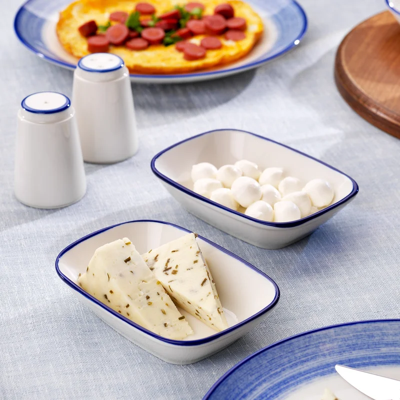 شافر Vivian 32 Piece Breakfast Set-Navy Blue