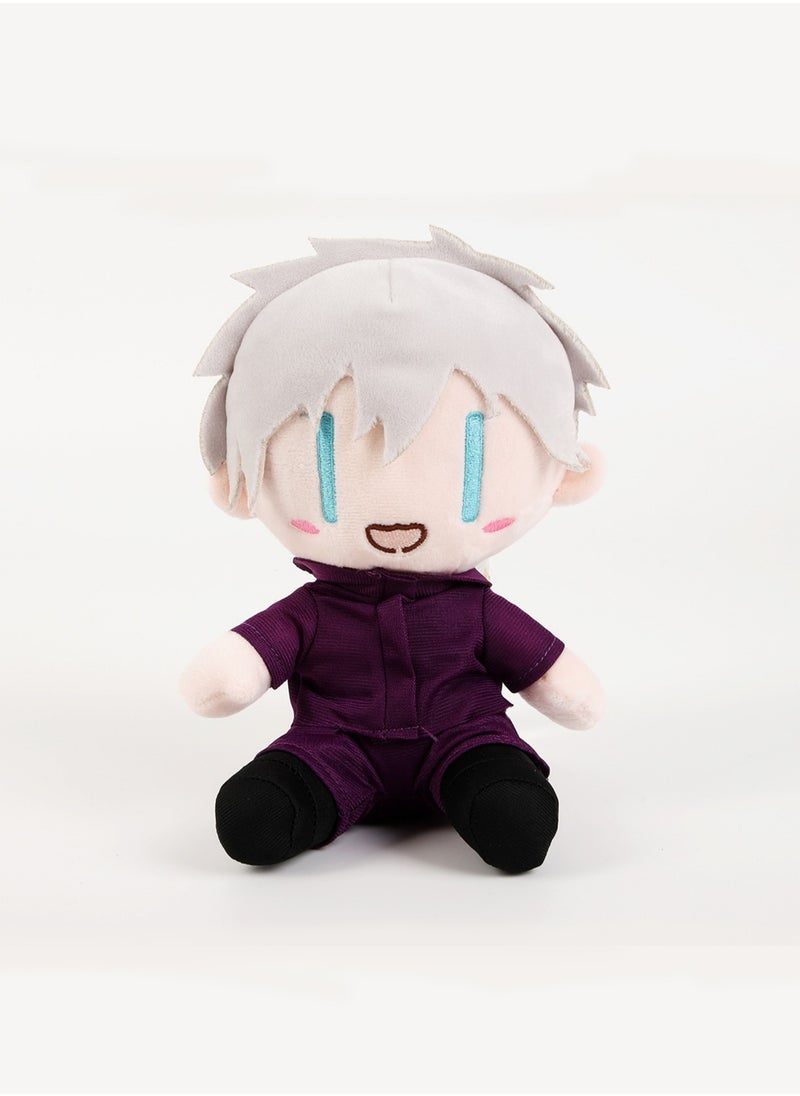 2024 New Q Version Of The Magic Back To War Plush Doll Five Satori Doll Ornaments  - Image 1
