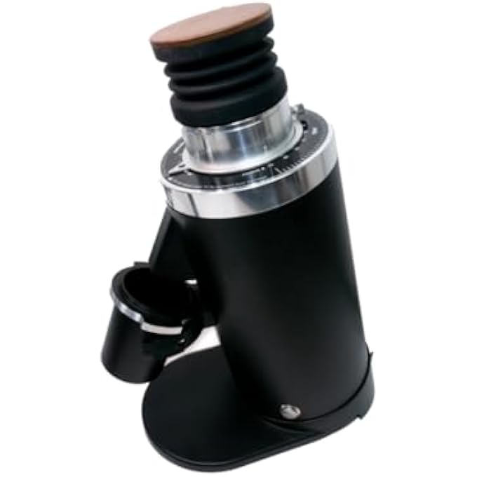 rayihni Df64 Gen 2 Coffee Grinder  64Mm Stainless Steel Flat Burrs Single Dose Stepless Grind Adjustment Low Retention For Espresso Filter  Coarse Brew Black - Image 4