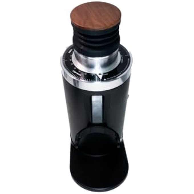 rayihni Df64 Gen 2 Coffee Grinder  64Mm Stainless Steel Flat Burrs Single Dose Stepless Grind Adjustment Low Retention For Espresso Filter  Coarse Brew Black - Image 3