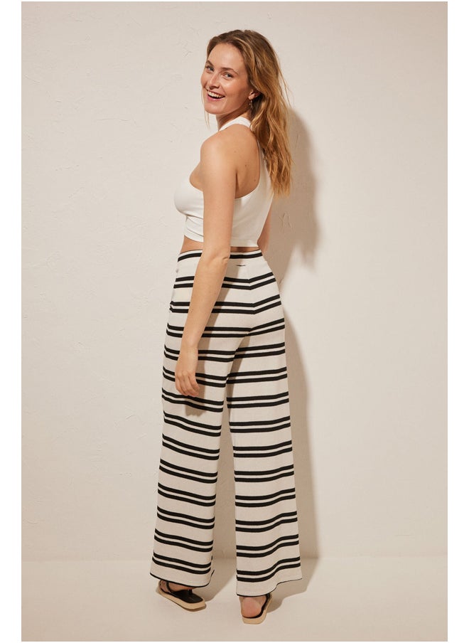 women'secret - Striped knit trousers - Image 1