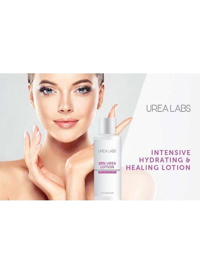 urea labs - 10% Urea Cream W Salicylic Acid And Lavender Oil. Daily Moisturizer For Face Hand Foot & Full Body Use. Healing Hydrating Therapeutic Cream For Severe Dry Skin And Keratosis Pilaris (1 Cream) - Image 1