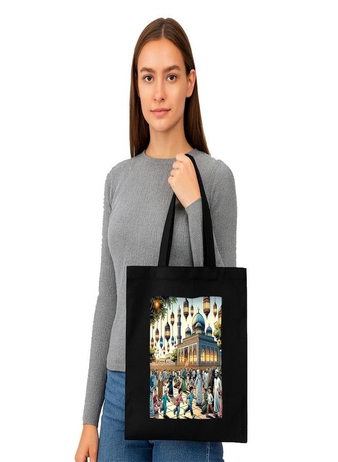 PrintingZone Printed Tote Bag For Women| Trendy Printed Canvas Tote Bag for Women - College, Office & Travel Use - Image 2