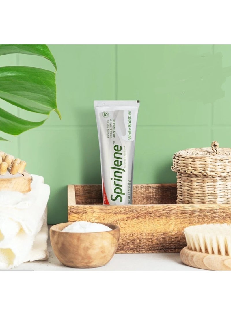 سبرين جين معجون أسنان وايت بوست 142 جرام - Image 2