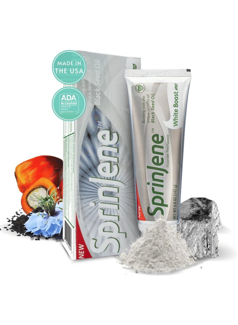 سبرين جين معجون أسنان وايت بوست 142 جرام - Image 3
