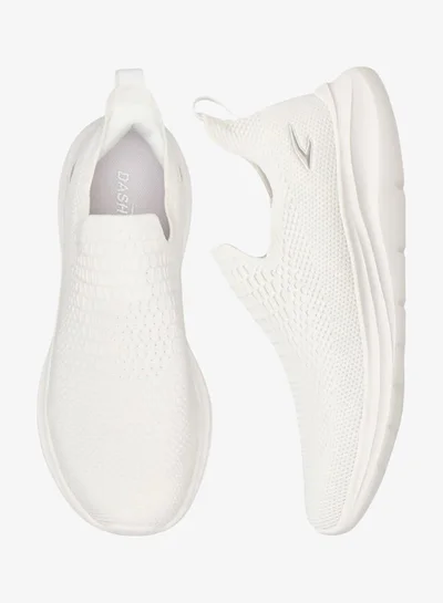 داش أحذية رياضية نسائية سهلة الارتداء بتفاصيل شعار