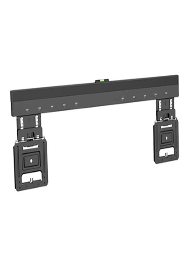 Skill Tech SH LED01 Ultra Slim Micro-Gap Fixed TV Wall Mount for 37-80 Inch Screens, Max VESA 600x400, Max Load 75kg – Black  - Image 1
