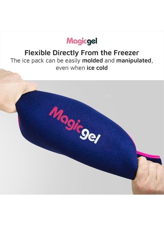 Magic Gel Ice Pack for Back Pain Relief | 2 Pack Lower Back Wrap for Hot or Cold Therapy | Relief for Lower Lumbar, Sciatic Nerve, Herniated or Degenerative Disc, Coccyx, Tailbone Pain  - Image 5