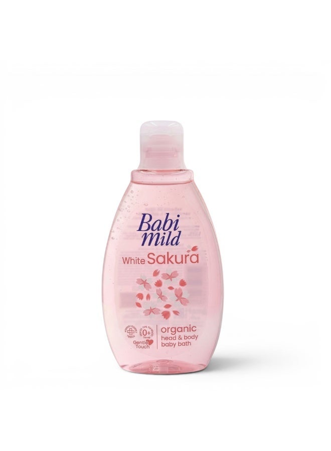 BABIMILD Babi Mild - White Sakura | Head & Body Baby Bath 180ml - Image 1
