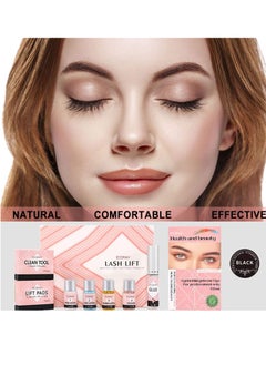 Ecofan Lash Lift and Black Kit, Professional Eyelash Perm Kit and Black Eyelash & Eyebrow Set 3 in 1, Quick Lifting & Voluminous Coloring with Complete Tools Christmas Gifts for Women Salon Grade Home DIY  - Image 4