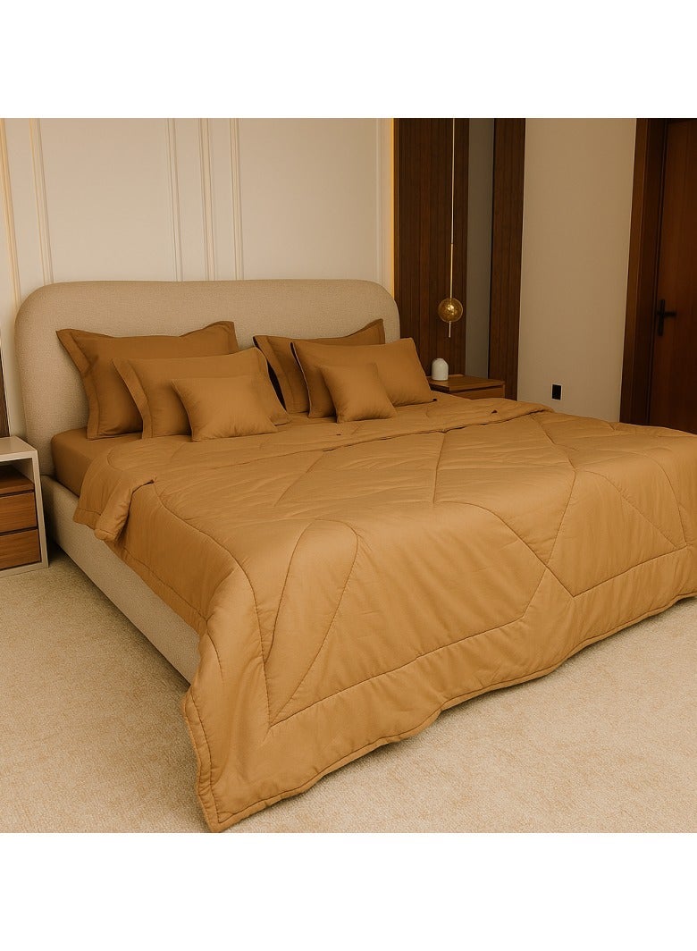 FoamZone Microfiber Comforter Bedding 10 PCs Single Size 240x160 cm - Image 2
