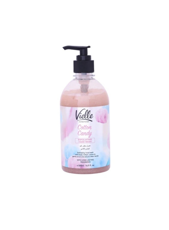 Vielle Scrubing Hand Wash Cotton Candy 500ml. - Image 1