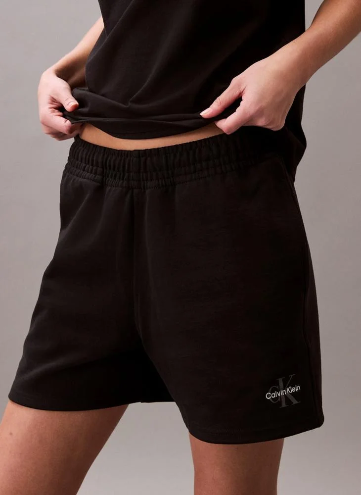Calvin Klein Jeans  MONOLOGO FRENCH TERRY SHORT for Women | Best Price UAE
