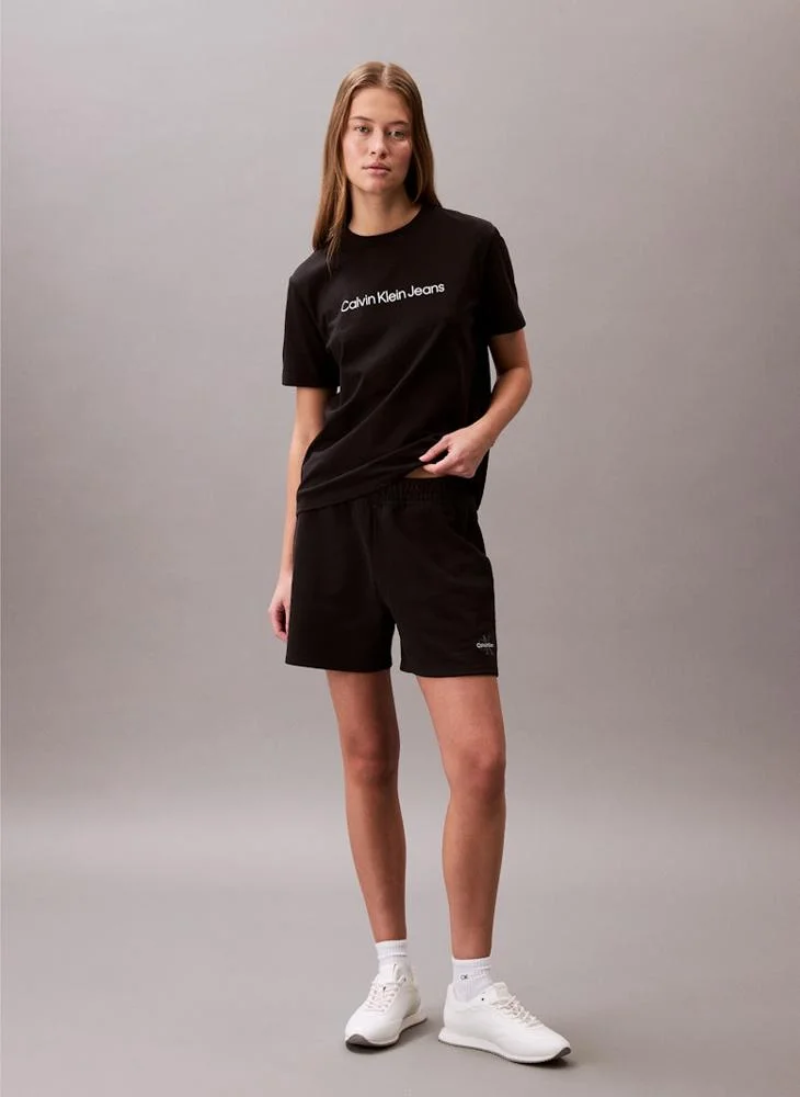 Calvin Klein Jeans  MONOLOGO FRENCH TERRY SHORT for Women | Best Price UAE