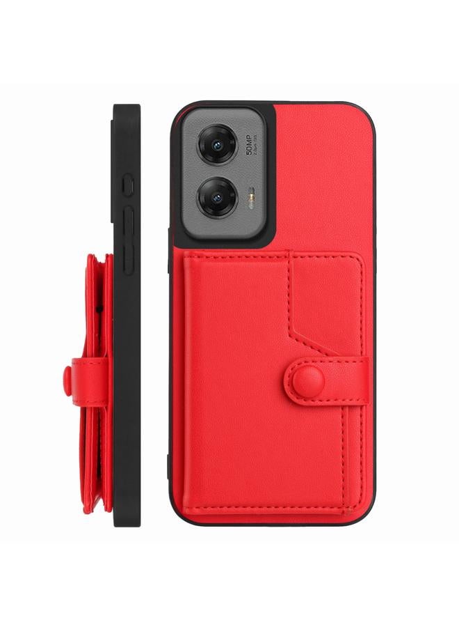 S-TOP Case For Motorola Moto G Stylus 5G 2024 Button Card Bag RFID Anti-theft Phone Case - Image 2