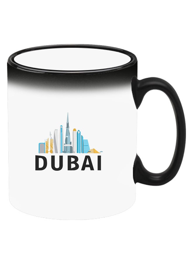 Theodor Colour Changing Heat Sensitive Magic Mug - Add Hot Tea or Coffee Dubai Black For Home Office Gift Kids Men Women  - Image 2