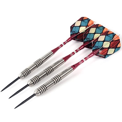 CUESOUL 24 Grams Tungsten Steel Tip Darts Set 95% Tungsten with 1 Deluxe Dart Case - Image 2
